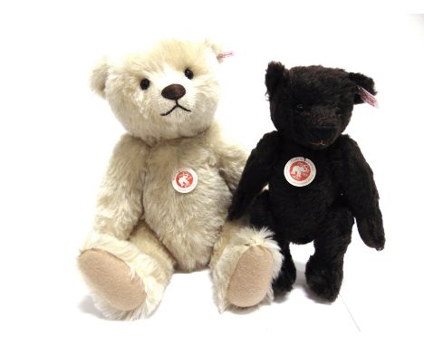TWO STEIFF COLLECTOR'S TEDDY BEARS  comprising 'Lenard', light grey, limited edition 120/1500, with certificate of authentici