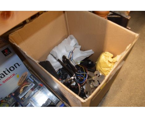 A box of light fittings 