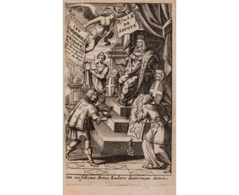 NO RESERVE Playing cards.- Finé de Brianville (Claude Oronce) Jeu d'Armoiries des Souverains et Estats d'Europe, second editi