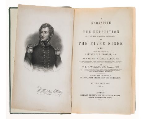 NO RESERVE Africa.- Allen (Capt. William) A Narrative of the Expedition ... to the River Niger in 1841, under the command of 