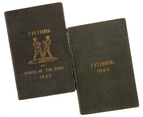 Bishop (William) "The Bishop of Bond Street".- Egan (Pierce) Fistiana; or, The Oracle of the Ring, sixth edition, engraved fr