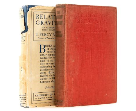 Relativity.- Einstein (Albert) Relativity. The Special &amp; General Theory, translated by Robert W. Lawson, first edition in