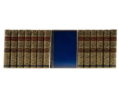 Jackson (Catherine Charlotte, Lady) [French Historical Works], 14 vol., first edition, engraved portraits, contemporary blue 