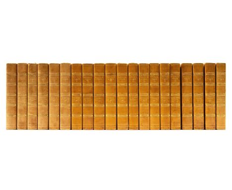 Carlyle (Thomas) [The Works], one of 315 deluxe edition copies, engraved frontispieces and some plates, ink ownership inscrip