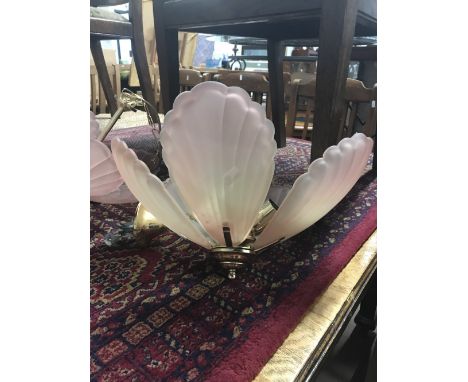 PAIR OF LIGHT FITTINGS