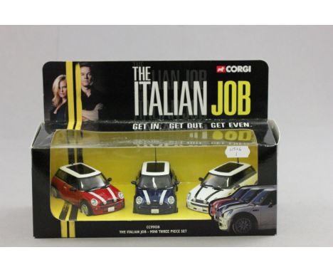 Boxed Corgi CC99138 The Italian Job - Mini Three Piece Set
