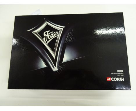 Boxed Corgi ltd edn 1:50 CC99185 150 Years of Foden 1856-2006 with certificate boolet and mirrors in bags