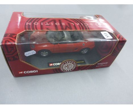 Boxed Corgi 1:18 scale 46603 MGF 1.8i VVC Roadster, unopened