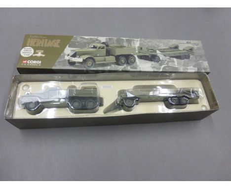 Boxed Corgi Classics Heritage Ltd Edition 1:50 scale vehicle 55102 Diamond T980 with certificate   