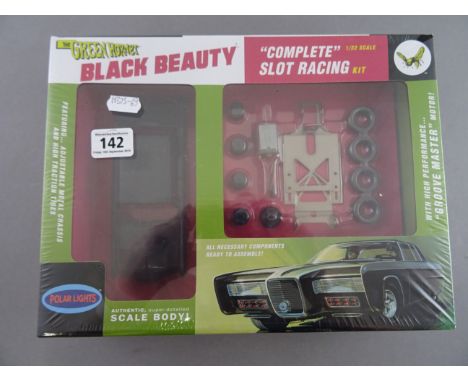 Polar Lights boxed 1:32 scale Slot Racing Kit The Green Hornet Black Beauty in unused condition