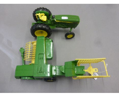 Ertl 585 John Deere Tractor & Implement