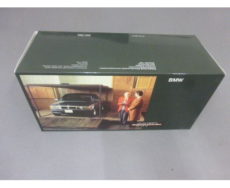 Boxed limited edition James Bond 007 1:24 scale Tomorrow Never Dies BMW 750iL collectors model