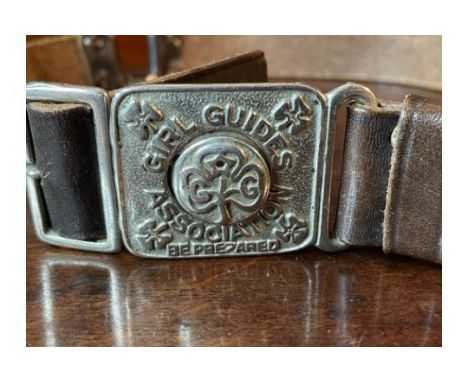 MID 20TH CENTURY OFFICIAL PATTERN GIRL GUIDES BELT
A charming, nostalgic item. Dating from 1950-1970 an official pattern girl
