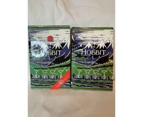 BOOKS - J R R TOLKIEN - THE HOBBIT X 2 - 50TH ANNIVERSARY EDITION&nbsp;
2 hard back copies of the Hobbit by J R R Tolkien. On