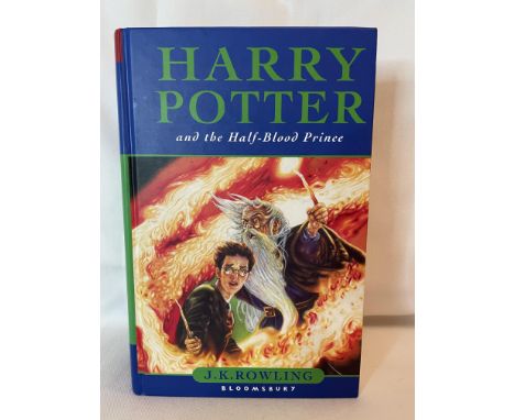 BOOKS - HARRY POTTER - J K ROWLING - THE HALF BLOOD PRINCE FIRST EDITION
Harry Potter and The Half Blood Prince by J K Rowlin
