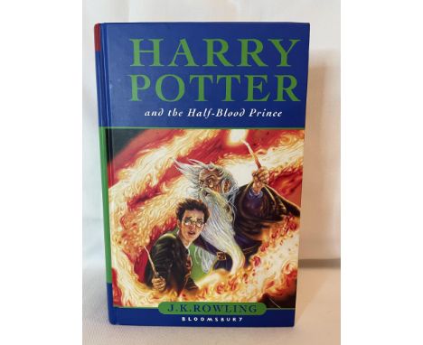 BOOKS - HARRY POTTER - J K ROWLING - THE HALF BLOOD PRINCE FIRST EDITION
Harry Potter and The Half Blood Prince by J K Rowlin