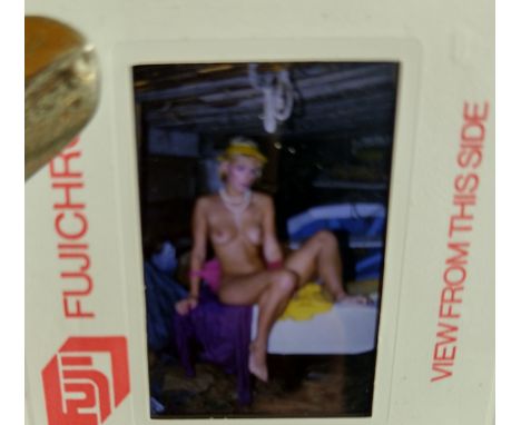 GLAMOUR - 35MM SLIDES X 20&nbsp;
Taken by a professional photographer based in London.
Models unknown.
Please note: The photo