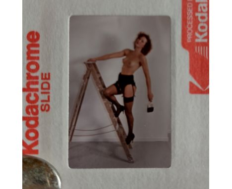 GLAMOUR - 35MM SLIDES X 38
Taken by a professional photographer based in London.
Models unknown.
Please note: The photographs