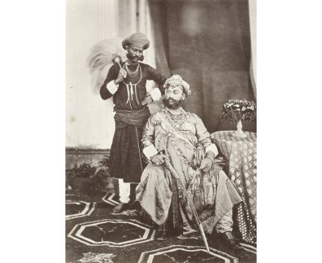 BOURNE (SAMUEL) AND CHARLES SHEPHERDBourne &amp; Shepherd's Royal Photographic Album of Scenes and Personages: Connected with