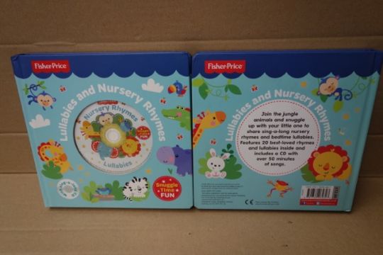 30 X Fisher Price Lullabies Nursery Rhymes Book Cd Set Previous