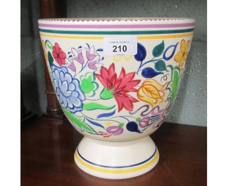Large Poole pedestal jardinière - Approx Height 22cm 