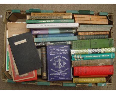 Topography, Kent and Sussex to include Pikes Blue Book for Tunbridge Wells, 1895- 6, New Naturalist Series, S. W. Wooldridge 