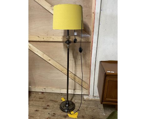A contemporary floor lamp (untested), shipping unavailable