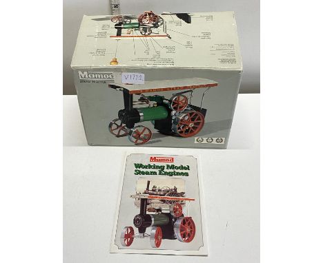 A boxed as new Mamod TE1A steam tractor (unbuilt)