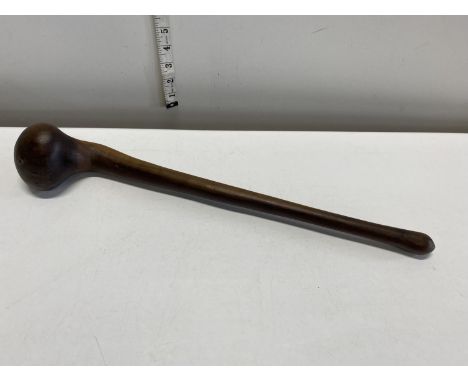 A antique African Zulu wooden Knobkerrie