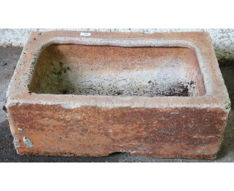 An early 20th century stoneware garden planter, 26cm high x 67cm wide x 42cm deep Condition Report:Available upon request