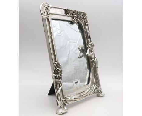 An Art Nouveau style mirror Condition Report:Available upon request