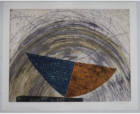 KERMITE HEYMANN (GERMAN b.1988) DECISION Print multiple, signed lower right, numbered 4/4, dated March (19)94, 66 x 84cm Toge