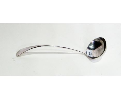 20th century silver soup ladle, Sheffield 1934, 7oz approx. 