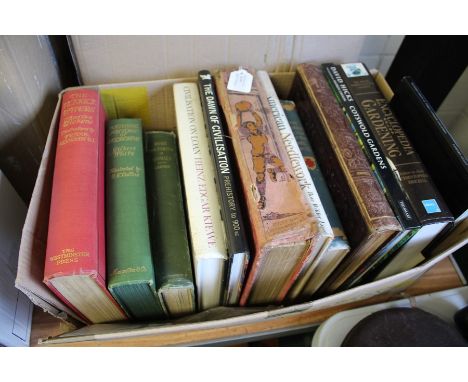 Books to include Home Doctoring of Animals, Encyclopedia of Gardening, Chums Annual 1927/28 etc. (qty)