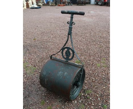 Antique garden roller 