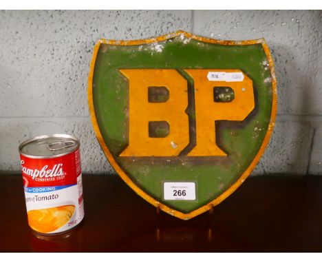 Metal BP sign - Approx height: 25cm