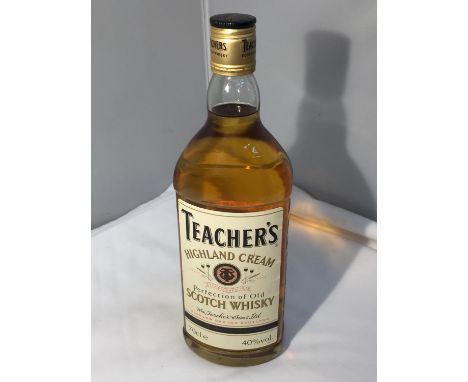 A 70CL BOTTLE OF TEACHER'S HIGHLAND CREAM BLENDED SCOTCH WHISKY 40% VOL 