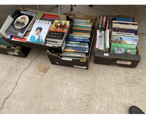 A LARGE ASSORTMENT OF VINTAGE BOOKS 