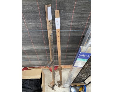TWO SASH CLAMPS ONE A WODEN 
