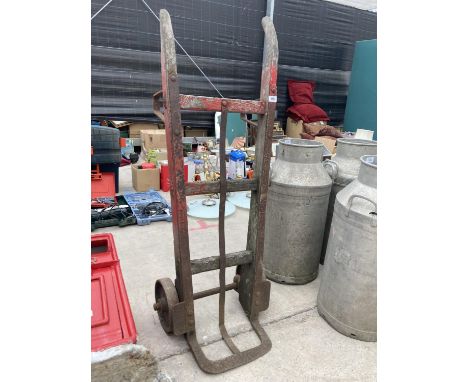A VINTAGE SACK TRUCK 