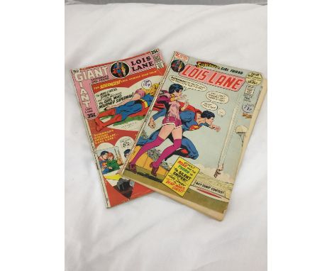 TWO VINTAGE DC LOIS LANE COMICS FROM THE 1970'S 