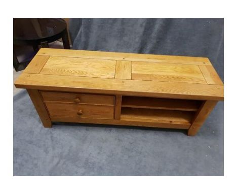 Oak Media Unit Wentworth Low Media Unit Wentworth Is Hand Crafted In Beautiful Oak Wood And Hand Distressed To Produce A High