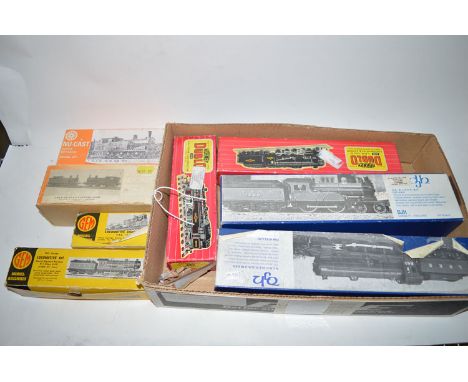 A quantity of model train interest, including: Nu-cast, Hornby Dublo, C.J.H., Gem and others.