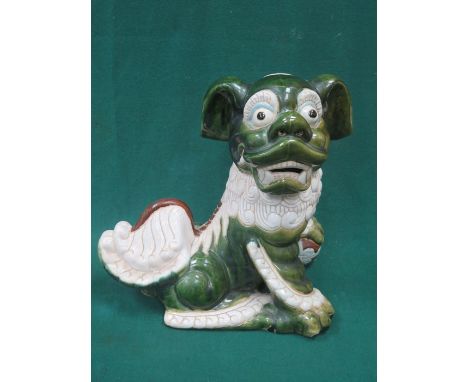 ORIENTAL STYLE CERAMIC MYTHICAL CREATURE 