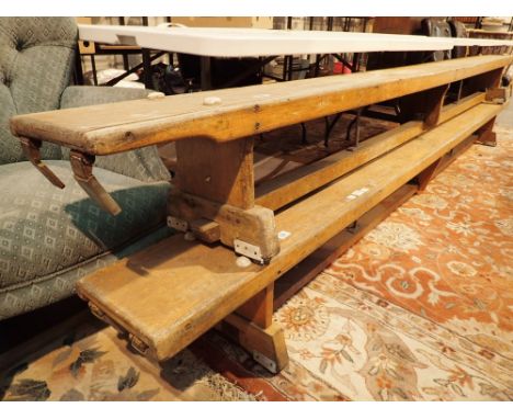 Low school gym bench L: 332 cm 