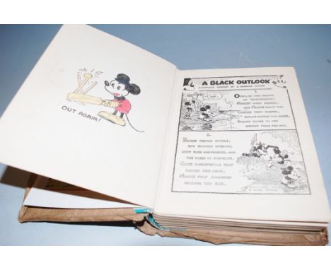 A 1930s Mickey Mouse annual published by Dean & Son Ltd