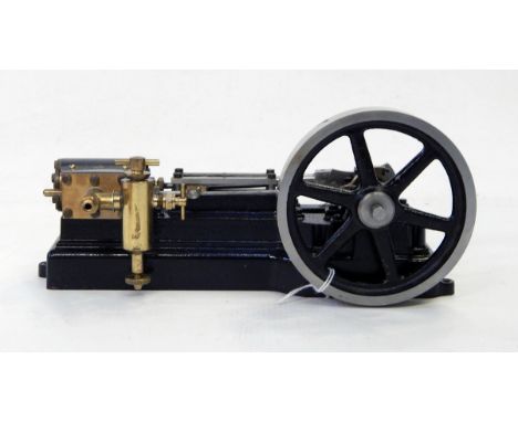 Stuart steam engine with spare screws and bolts, and other items etc.