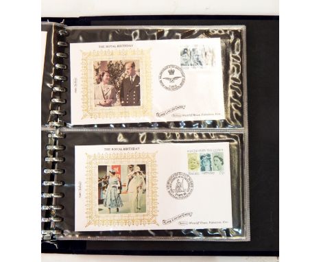 Quantity of first day covers including albums "Prince of Wales", "Royal Tour", "Royal Birthday", "Victorian Collection" and s
