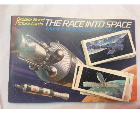 A collection of cigarette cards to include tropical birds, butterflies, animals, flowers, space travel and others 