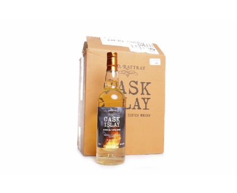 CASK ISLAY - A.D. RATTRAY BLENDED MALT (5)Blended Malt Scotch Whisky. NCF. 750ml, 46% volume, in tube. 5 bottles in original 